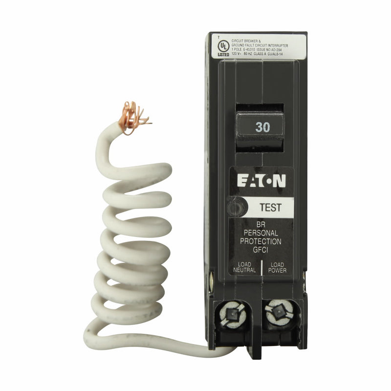 BRN130GF - Eaton/ Cutler Hammer Plug-In 30 Amp 1 Pole Circuit Breaker - Essential Electric Supply