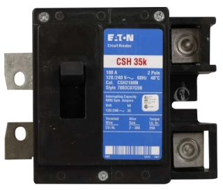 CSH2150N - Cutler Hammer Plug-In 150 Amp 2 Pole Circuit Breaker - Essential Electric Supply