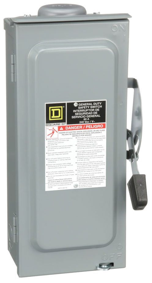 Square D D222NRB Disconnect Switch (Fusible) - Essential Electric Supply