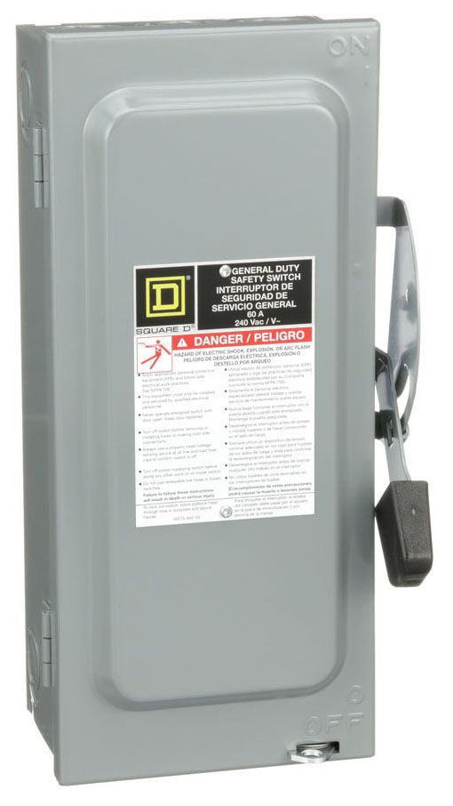 Square D D222N Disconnect Switch (Fusible) - Essential Electric Supply