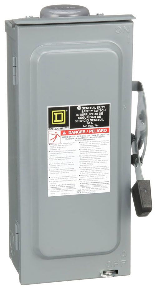 Square D D322NRB Disconnect Switch (Fusible) - Essential Electric Supply