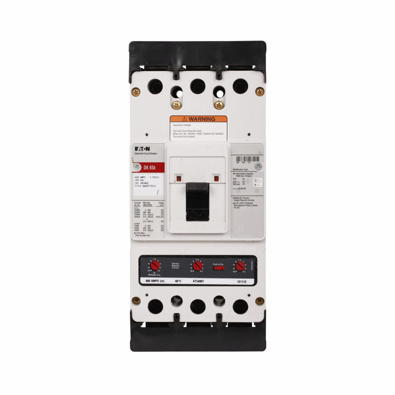DK3300X Cutler Hammer Molded Case Circuit Breaker Series C 300A 240V - Essential Electric Supply