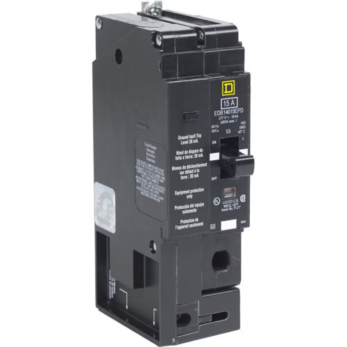 EGB14015EPD - Square D/ Schneider Electric Bolt-On 15 Amp 1 Pole Circuit Breaker - Essential Electric Supply