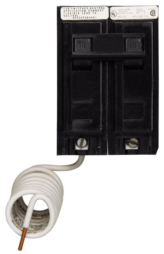 BAB2010S - Cutler Hammer/ Westinghouse/ Eaton Bolt-On 10 Amp 2 Pole Circuit Breaker - Essential Electric Supply
