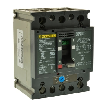 GJL36030M04 - Square D Feed-Thru 30 Amp 3 Pole Circuit Breaker - Essential Electric Supply