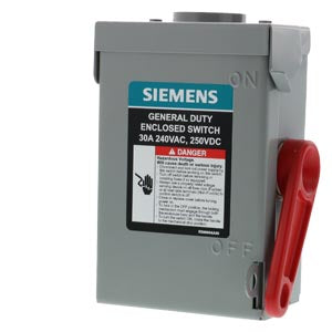 SIemens GNF321RA Disconnect Switch (Non-Fusible) - Essential Electric Supply