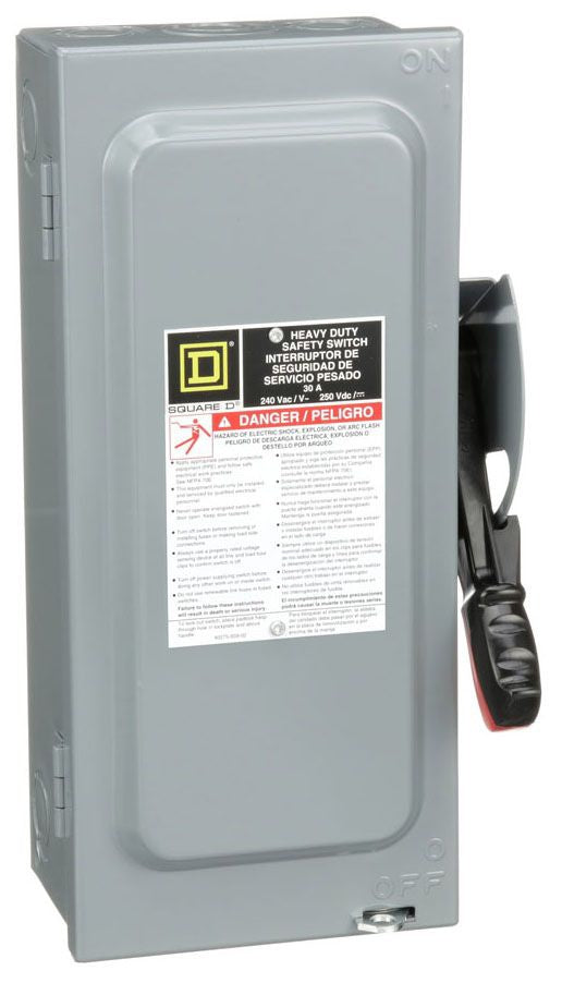 Square D H221N Disconnect Switch (Fusible) - Essential Electric Supply