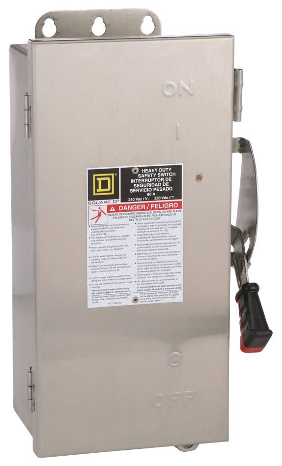 Square D H222DS Disconnect Switch (Fusible) - Essential Electric Supply