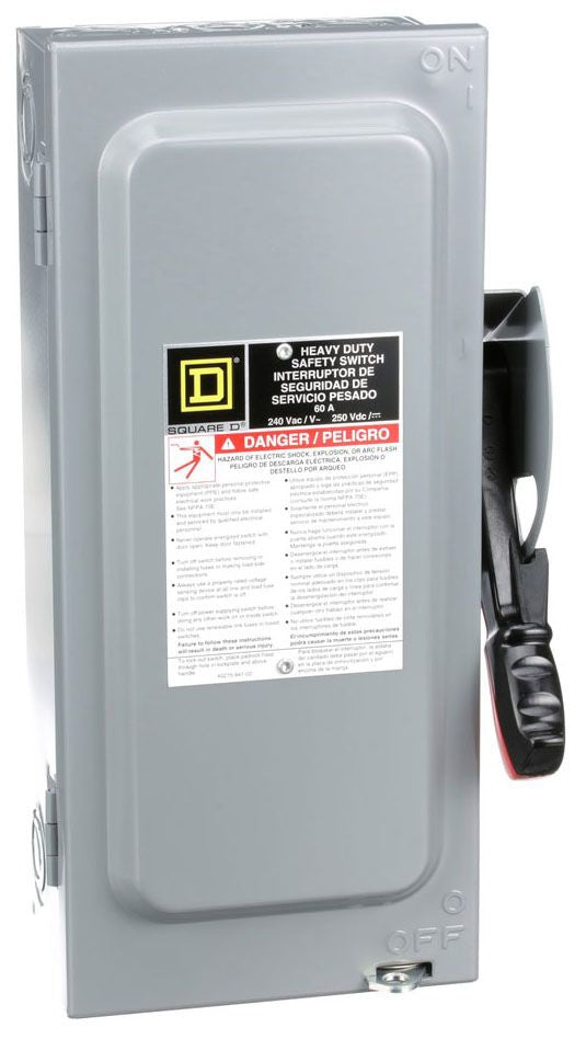 Square D H222N Disconnect Switch (Fusible) - Essential Electric Supply