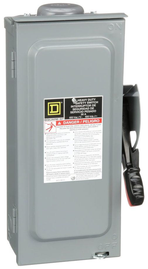 Square D H361RB Disconnect Switch (Fusible) - Essential Electric Supply