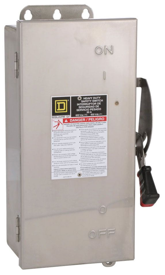 Square D HU361SS Disconnect Switch (Non-Fusible) - Essential Electric Supply