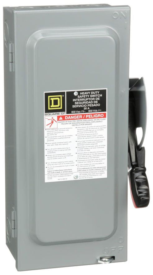 Square D HU361 Disconnect Switch (Non-Fusible) - Essential Electric Supply