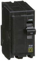 QO215 - Square D Plug-In 15 Amp 2 Pole Circuit Breaker - Essential Electric Supply