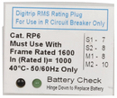 Eaton RP6R20A200 Circuit Breaker 2000 Amp Rating Plug - Essential Electric Supply