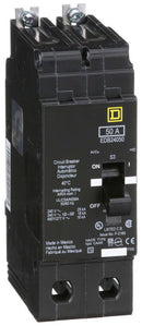 EDB24050 - Schneider Electric/ Square D Bolt-On 50 Amp 2 Pole Circuit Breaker - Essential Electric Supply