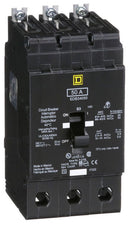 EDB34050 - Square D/ Schneider Electric Bolt-On 50 Amp 3 Pole Circuit Breaker - Essential Electric Supply