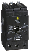 EJB34060 - Schneider Electric/ Square D Bolt-On 60 Amp 3 Pole Circuit Breaker - Essential Electric Supply