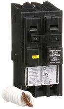 HOM215GFI - Square D Plug-In 15 Amp 2 Pole Circuit Breaker - Essential Electric Supply
